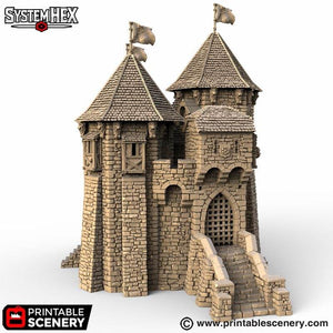 HEX Castle King's Keep - Kiwi Tabletop