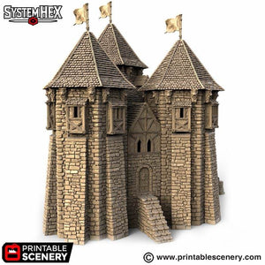 HEX Castle King's Keep - Kiwi Tabletop