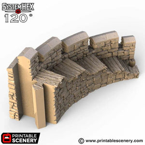 HEX Castle Steps - Kiwi Tabletop