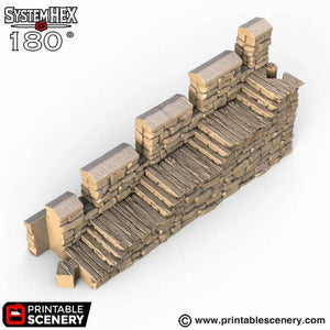 HEX Castle Steps - Kiwi Tabletop