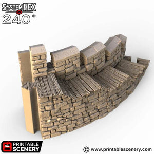 HEX Castle Steps - Kiwi Tabletop