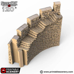 HEX Castle Steps - Kiwi Tabletop