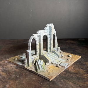 The Fallen Kingdom - Straight Wall Ruined Entry