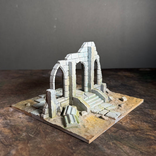 The Fallen Kingdom - Straight Wall Ruined Entry