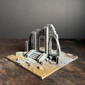 The Fallen Kingdom - Straight Wall Ruined Entry