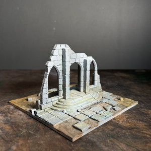 The Fallen Kingdom - Straight Wall Ruined Entry