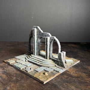 The Fallen Kingdom - Straight Wall Ruined Entry