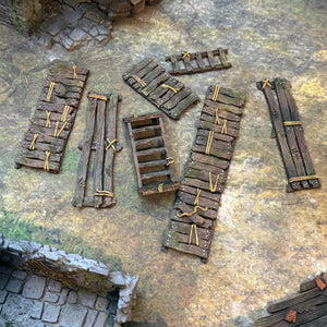 Shadowfey Ruins - Gangways, Stairs & Ladders - Kiwi Tabletop