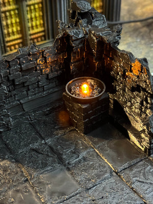 Battery Powered Brazier - Kiwi Tabletop