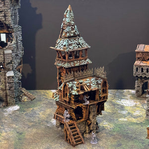 Cities of Ramshackle and Ruin - Ruined City Watch Headquarters - Kiwi Tabletop