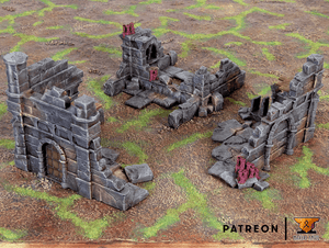 Ruins of Whispers - Ruined Buildings - Kiwi Tabletop