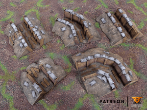 Battlefield - Trenches - Kiwi Tabletop