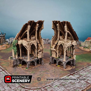 Ruined Nave and Chancel - Kiwi Tabletop