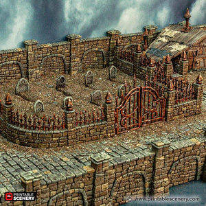 Cities of Ramshackle and Ruin - Graveyard - Kiwi Tabletop