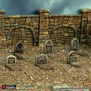 Cities of Ramshackle and Ruin - Graveyard - Kiwi Tabletop