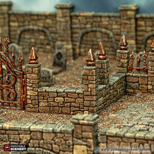 Cities of Ramshackle and Ruin - Graveyard - Kiwi Tabletop