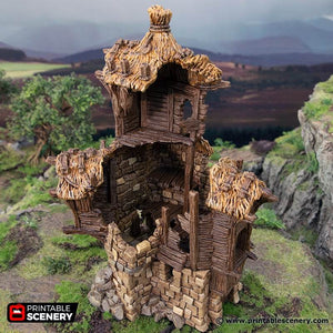 Hagglethorn Hollow - Ruined Barracks - Kiwi Tabletop