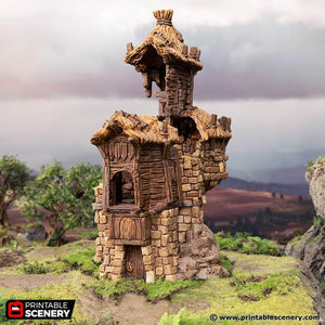 Hagglethorn Hollow - Ruined Barracks - Kiwi Tabletop
