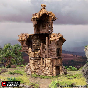 Hagglethorn Hollow - Ruined Barracks - Kiwi Tabletop