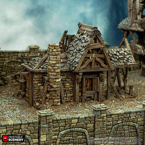 Cities of Ramshackle and Ruin - Ruined City Blacksmith - Kiwi Tabletop