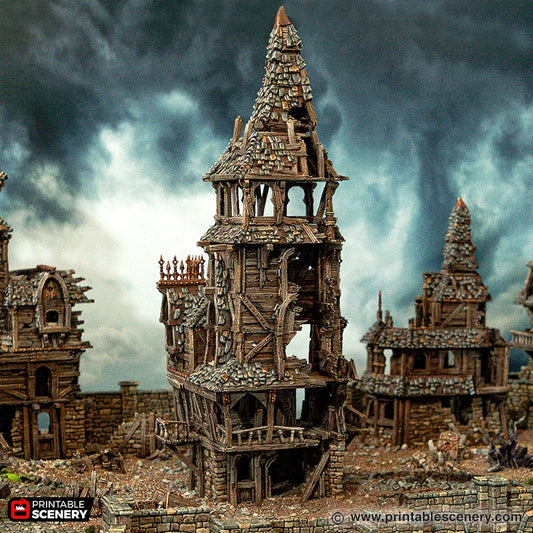 Cities of Ramshackle and Ruin - Ruined City Watch Headquarters