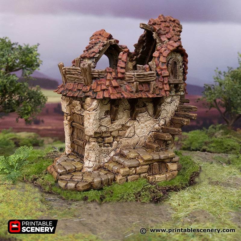 Hagglethorn Hollow - Ruined Cottage