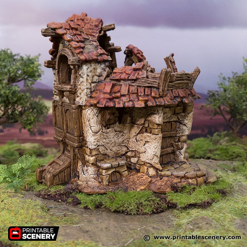 Hagglethorn Hollow - Ruined Cottage