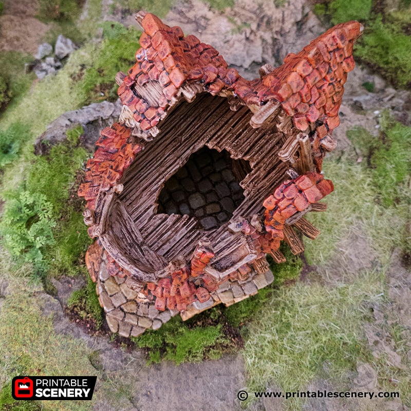 Hagglethorn Hollow - Ruined Cottage