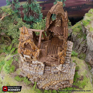 Hagglethorn Hollow - Ruined Fisherman's Hut - Kiwi Tabletop