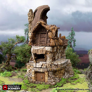 Hagglethorn Hollow - Ruined Fisherman's Hut - Kiwi Tabletop