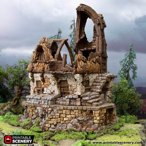 Hagglethorn Hollow - Ruined Fisherman's Hut - Kiwi Tabletop