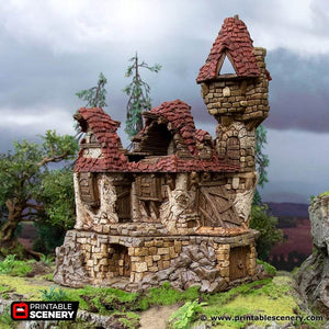 Hagglethorn Hollow - Ruined Guildhall - Kiwi Tabletop