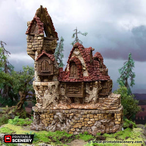 Hagglethorn Hollow - Ruined Guildhall - Kiwi Tabletop