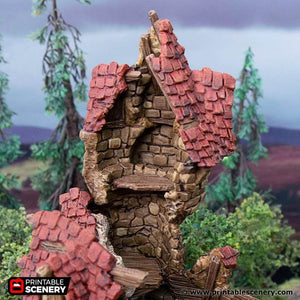 Hagglethorn Hollow - Ruined Guildhall - Kiwi Tabletop
