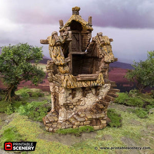 Hagglethorn Hollow - Ruined Homestead - Kiwi Tabletop