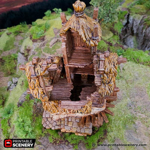 Hagglethorn Hollow - Ruined Homestead - Kiwi Tabletop