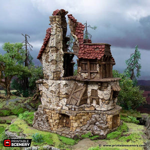 Hagglethorn Hollow - Ruined Hunter's Lodge - Kiwi Tabletop