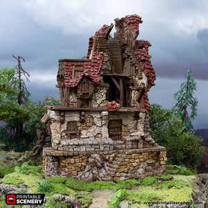 Hagglethorn Hollow - Ruined Hunter's Lodge - Kiwi Tabletop