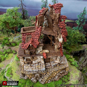 Hagglethorn Hollow - Ruined Hunter's Lodge - Kiwi Tabletop