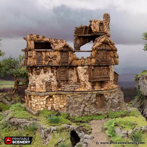 Hagglethorn Hollow - Ruined Longhouse - Kiwi Tabletop