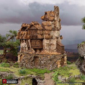 Hagglethorn Hollow - Ruined Longhouse - Kiwi Tabletop