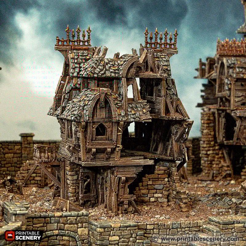 Cities of Ramshackle and Ruin - Ruined Merchant's Guild