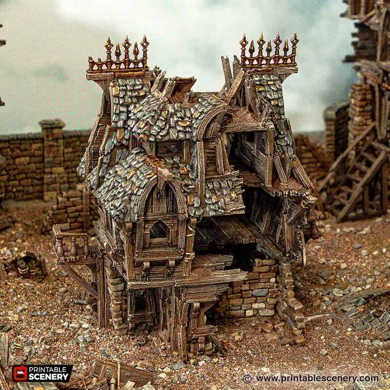 Cities of Ramshackle and Ruin - Ruined Merchant's Guild