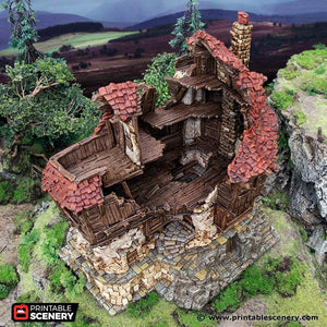Hagglethorn Hollow - Ruined Tavern - Kiwi Tabletop