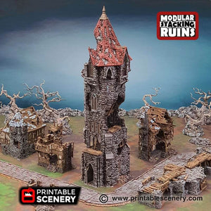 Shadowfey Ruins - Tower of Insanity - Kiwi Tabletop