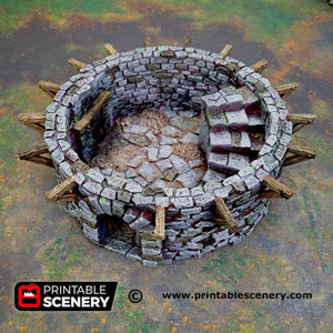 Shadowfey Ruins - Haunted Windmill - Kiwi Tabletop