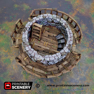 Shadowfey Ruins - Haunted Windmill - Kiwi Tabletop