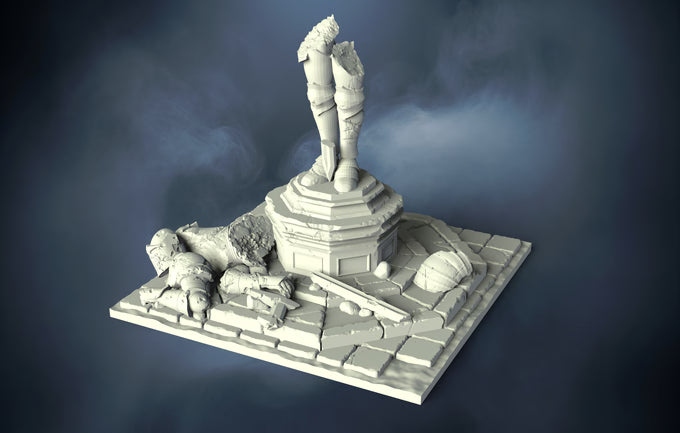 The Fallen Kingdom - Ruined Statue