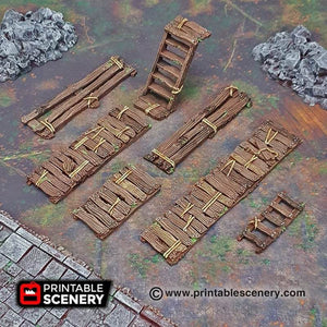 Shadowfey Ruins - Gangways, Stairs & Ladders - Kiwi Tabletop