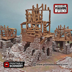 Shadowfey Ruins - Rickety Lodgings - Kiwi Tabletop